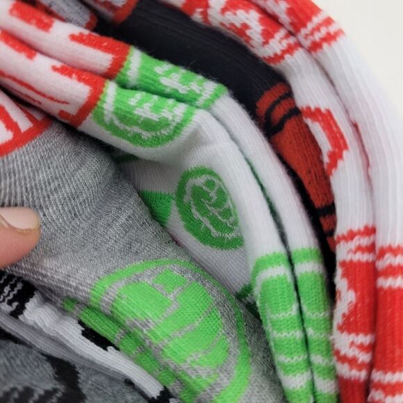 MARVEL Avengers boys 2-4T socks set of 10 pairs - Picture 6 of 7